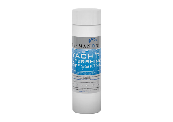 Permanon Yacht Supershine Professional marine surface protectant for luxury yachts
